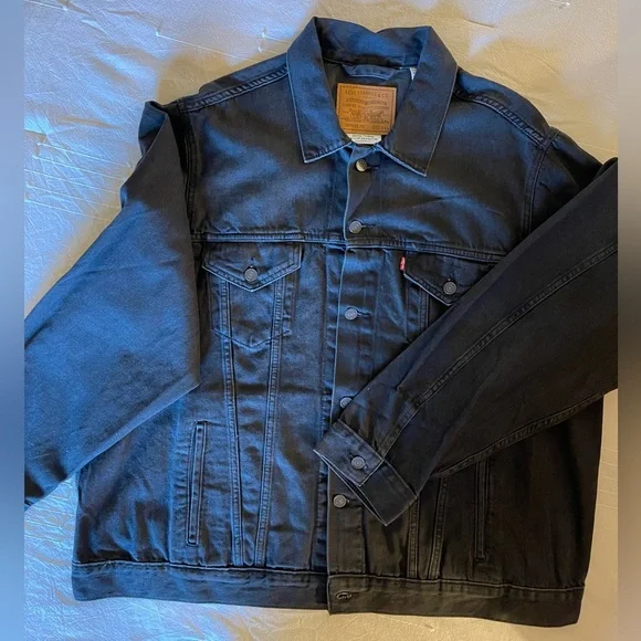 Levi Strauss & Co Dark Denim Vintage Fit Jacket - XXL - Picture 2 of 3